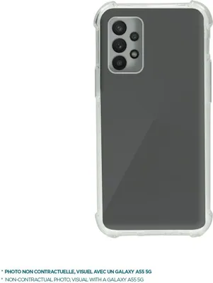Produktbild von Mobilis R Series for Galaxy A55 5G - Transparent - Soft bag