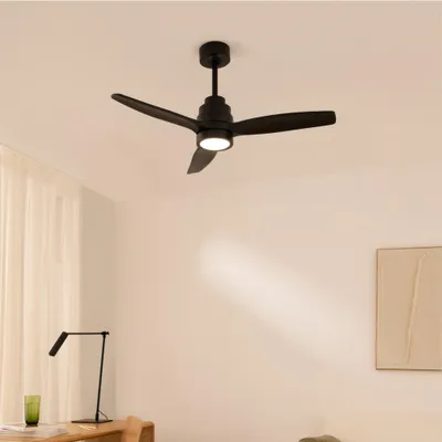 Produktbild von WIND STYLANCE NATURAL WOOD - Leiser Deckenventilator 40W 100% Holz verschiedene Größen