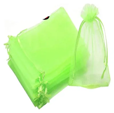 Obrázek produktu pro 100 kusů ochranných sáčků na ovoce – zelené – 15 x 20 cm