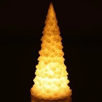 Immagine prodotto di RETLUX RXL 437 Albero di neve, altezza 23 cm, colore luce bianco caldo