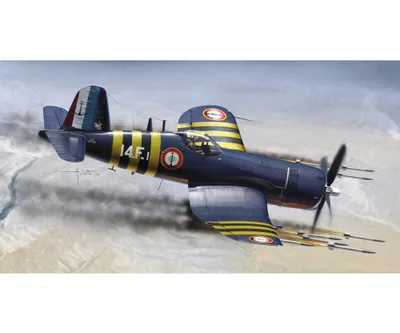 Produktbild von Modellbausatz Flugzeug 1313 – F4U-7 CORSAIR (1:72)