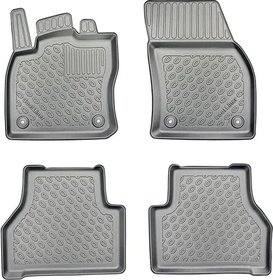 Produktbild von Z494386 TPE-Gummifußmatten kompatibel mit VW Caddy Maxi V 7 seats C/5 11.2020-
