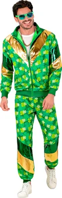 Produktbild von St. Patrick´s Day Trainingsanzug uni