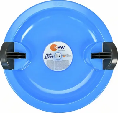 Produktbild von KHW Fun Ufo, Teller-Schlitten, Blau, Kunststoff, Einfarbig, Unisex, 1 Sitz(e)