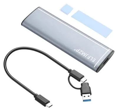 Zdjęcie produktu dla Adapter obudowa extern USB 3.1 M.2 nvme ssd 2242/2260/2280 10GB/S