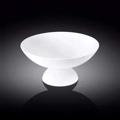 Image de Corbeille à fruits Wilmax 24 x 11,5 cm, porcelaine blanche WL-996126/A