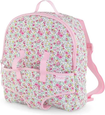Obrázok produktu pre Detský batoh 30 cm – kvetinový vzor, ideálny pre deti od 3 rokov