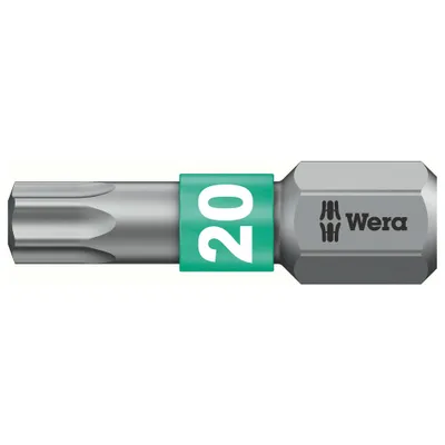 Image de Embout 1/4" DIN3126 C6,3 T20 x 25 mm BiTorsion Wera | 4013288034533