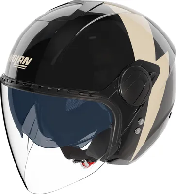 Obrázok produktu pre Nolan N20-2 Visor Impeto Jet prilba, čierna/béžová, S (56)