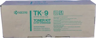 Obrázok produktu pre Kyocera TK-9 tonerová kazeta - čierna - laserová tlač - 7000 strán