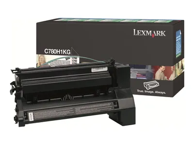 Produktbild von Lexmark C780H1KG, 10000 Seiten, Schwarz, 1 Stück(e)