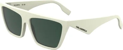 Produktbild von Karl Lagerfeld KL6186S White 60/15/145 Uni Sonnenbrillen
