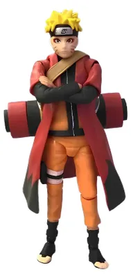 Immagine prodotto di Statuetta di Naruto Uzumaki con supporto 15 cm personaggio da collezione dall'anime Naruto con base e dettagliata realizzazione.