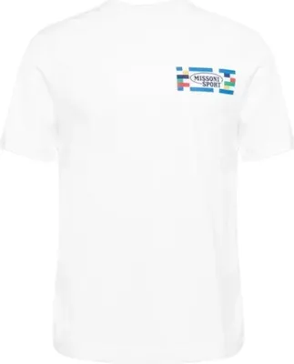 Produktbild von Missoni - T-Shirt für Herren, kurzärmlig SY2524 (L) (Weiß)