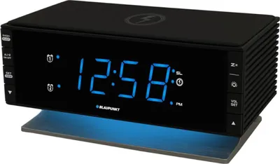 Produktbild von Blaupunkt Radiowecker CR55CHARGE mit Ladefunktion, UKW, Dual-Alarm, LED-Display