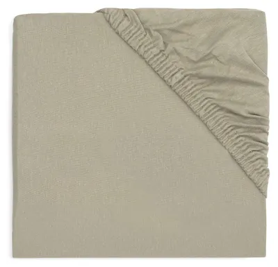 Produktbild von Spannbettlaken Jersey 40/50x80/90cm - Olive Green