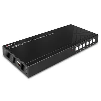 Produktbild von LINDY Extender Transmitter mit HDMI,DP,Typ-C Inputs HDBaseT