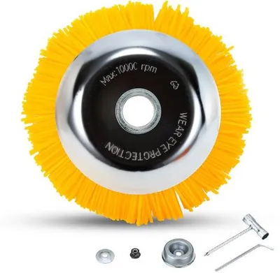 Produktbild von Schleifmäher 8 Zoll 25,4 x 200 mm Nylonbesen Unkraut Gartengerät