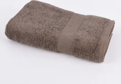 Produktbild von Qualitätsfrottee Handtuch 100% Baumwolle 500g/qm braun Größe  Duschtuch 70 x 140 cm