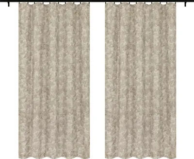 Produktbild von Fertige Vorhänge mit Kräuselband 140x230 cm 2 Stücke Beige Fertige Vorhänge blickdichte Gardinen für Wohnzimmer