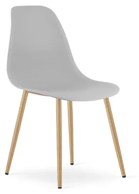 Immagine prodotto di Sedia scandinava grigia WAT moderna per cucina sala da pranzo ufficio loft