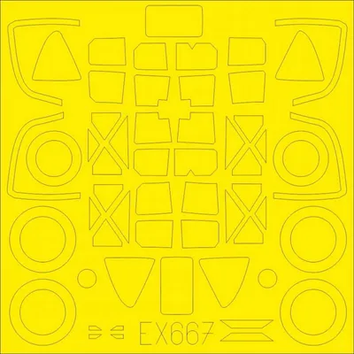 Produktbild von Eduard Accessories EX667 - 1:48 P-38F/G TFace for Tamiya - Neu