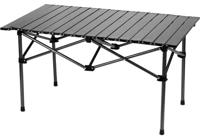Immagine prodotto di Tavolo da campeggio pieghevole 95x55x50 cm nero Campeggio Picnic Pesca