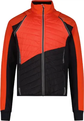 Obrázek produktu pro CMP Unlimitech Primaloft Hybrid pánská bunda s odnímatelnými rukávy oranžová 54