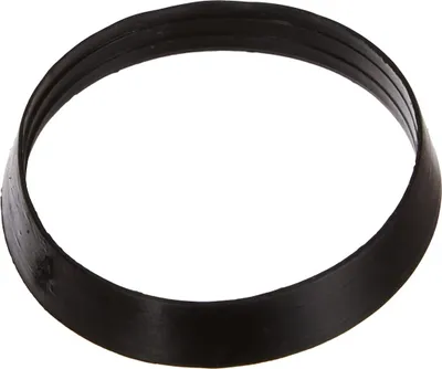 Siphon-Dichtungen konisch, 1 1/2 Zoll, 40 mm, 5 Stück, Schwarz