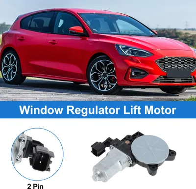 Image de Moteur De Lève-Vitre Avant Gauche, Arrière Droit Pour Ford Focus 2012-2018 No.742288/6Cp114A389L1A 2 Broches Moteur De Lève-Vitre