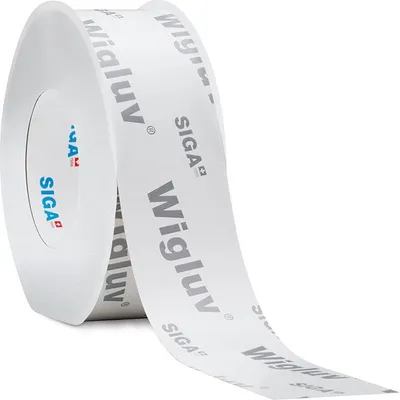 Image de Siga Wigluv 60, bande d'étanchéité pour lés de toiture et de façade, 60mm x 40m