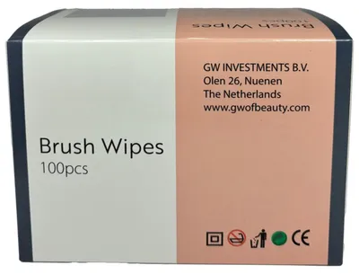 Productafbeelding van Nail Perfect - Brush Wipes - 100 Stuks