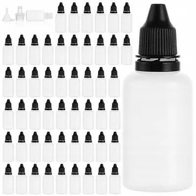 Obrázek produktu pro Plastové lahvičky s kapátkem 30ml – sada 100 kusů