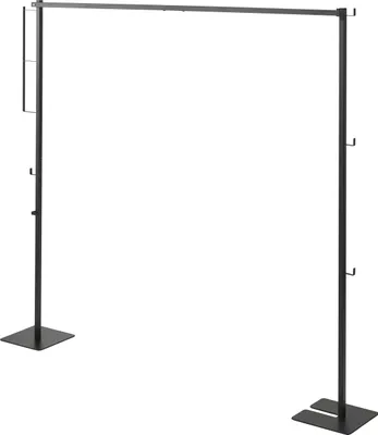 Immagine prodotto di Yamazaki Stendibiancheria pieghevole in metallo nero 175x160 cm