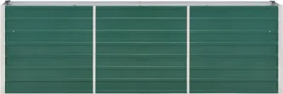 Produktbild von "2026 Aktion"Garten-Hochbeet - CLORIS - Pflanzkasten - Verzinkter Stahl 240×40×77 cm Grün - NeuMöbel8692956