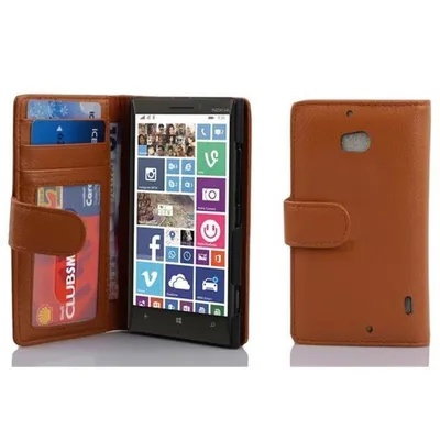 Obrázek produktu pro Cadorabo DE-101156, Nokia, Nokia Lumia 929 / 930, Hnědá