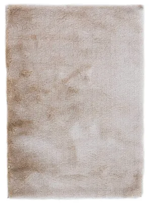 Produktbild von Hochflorteppich Breeze Creme 140x200 cm | Moderner Teppich für Wohn- und Schlafzimmer