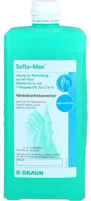 Immagine prodotto di Softa-Man soluzione igienizzante per le mani, soluzione da 1000 ml