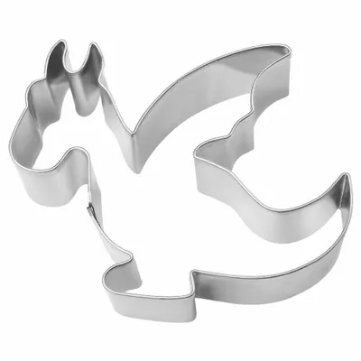 Immagine prodotto di Birkmann Ausstechform Burgdrache, Ausstecher, Plätzchenform, Keks, Plätzchen, Edelstahl, 7 cm, 191730
