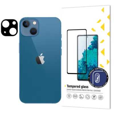 Obrázek produktu pro MG Full Camera ochranné sklo na kameru na iPhone 14 / 14 Plus, černé