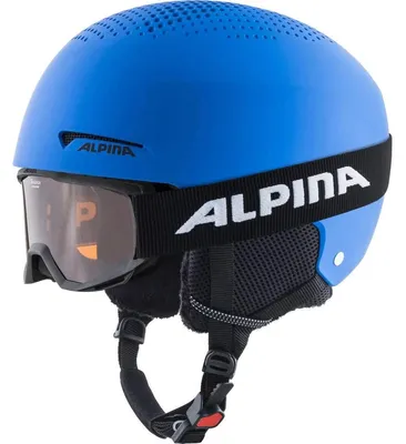 Produktbild von Alpina ZUPO Set (+Piney) Kinderskibrille, & Piney Blue matt, 48-52 cm