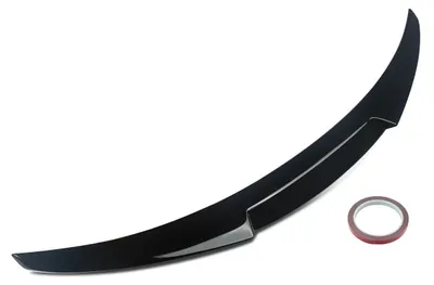 Immagine prodotto di Spoiler portellone posteriore, stile M4, facile da installare, nero lucido