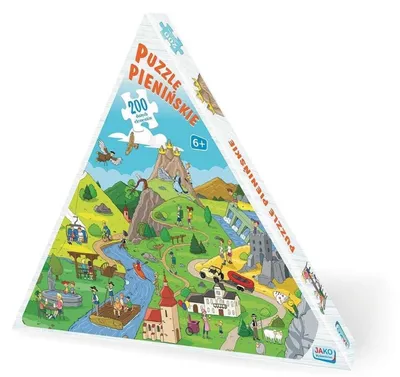 Obrázek produktu pro Puzzle Wydawnictwo Jako 200 elementów - Pieniny krajobraz górski