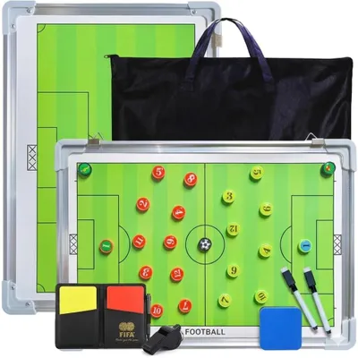 Productafbeelding van Magnetisch Voetbal Tactiekbord met Magnetische Kaarten