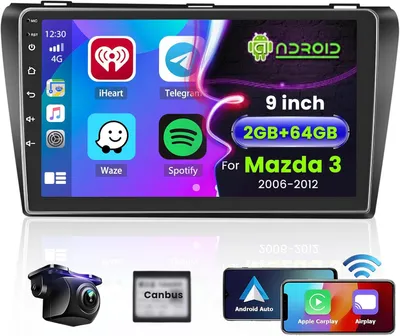 Produktbild von Android Autoradio – Multimediaradio – Navigationssystem – Touchscreen-Headunit – 9-Zoll-Display – Android 13