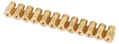 Image de Jeu d'accessoires de gicleurs principaux en métal pour carburateur Mikuni VM, TM et TMX (réf. #330, #440)