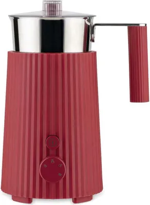 Produktbild von Alessi - Plissé Milchaufschäumer, rot
