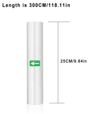 Produktbild von Vakuumierbeutel Rolle BPA-frei 25cm