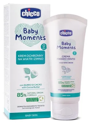 Produktbild von Chicco Baby Moments Wind- und Kälteschutzcreme 0m+, 50ml
