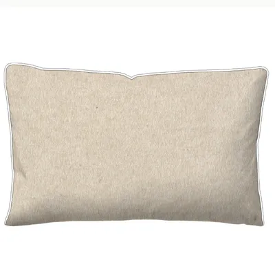Produktbild von Biberna Melange Biber-Wende-Kissenbezug 0840500-556, Größe 40x80 cm, natur